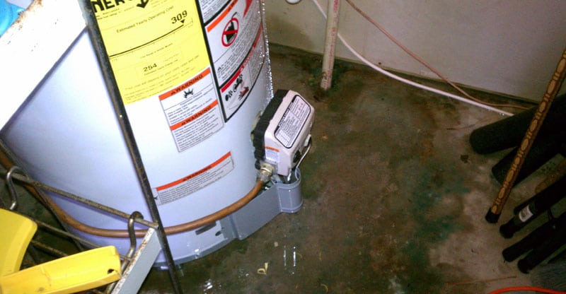 leaking bottom water heater